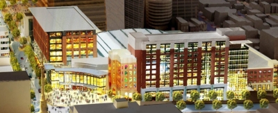 An architectural rendering of the PPL Center Arena